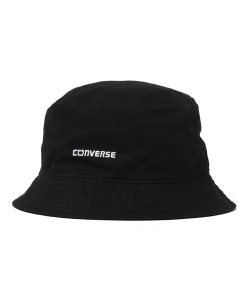 CONVERSE（コンバース）の「∴WEGO/CONVERSE TWILL NEW LOGO BUCKETHAT（ハット・レディース・ブラック/ベージュ/ホワイト・FREE）」の7枚目の写真