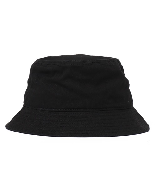 CONVERSE（コンバース）の「∴WEGO/CONVERSE TWILL NEW LOGO BUCKETHAT（ハット・レディース・ブラック/ベージュ/ホワイト・FREE）」の8枚目の写真