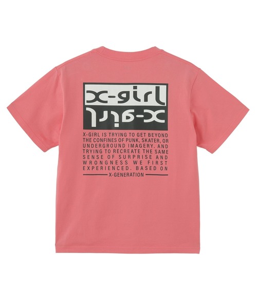 ◆ boohoo ◆ ボックスオレンジ グラフィック Tシャツ TENBOX / BOX L/S Tee