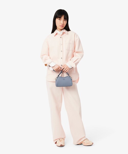 LACOSTE（ラコステ）の「ローラ ラウンドミニショルダーバッグ（ショルダーバッグ・レディース・ブラック/グレー・FREE）」の14枚目の写真