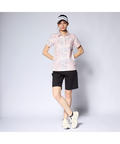 marie claire（マリ・クレール）の「marie claire GOLF/マリクレール ゴルフ ゴルフウェア 吸汗速乾 UVカット ストレッチ ショートパンツ ハーフパンツ（その他パンツ・レディース・イエロー/ライトグレー/ブラック・L/M/LL）」の5枚目の写真