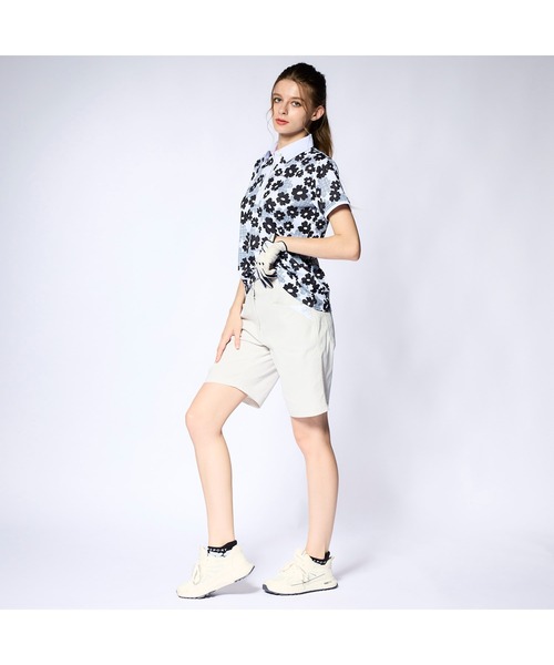 marie claire（マリ・クレール）の「marie claire GOLF/マリクレール ゴルフ ゴルフウェア 吸汗速乾 UVカット ストレッチ ショートパンツ ハーフパンツ（その他パンツ・レディース・イエロー/ライトグレー/ブラック・L/M/LL）」の18枚目の写真