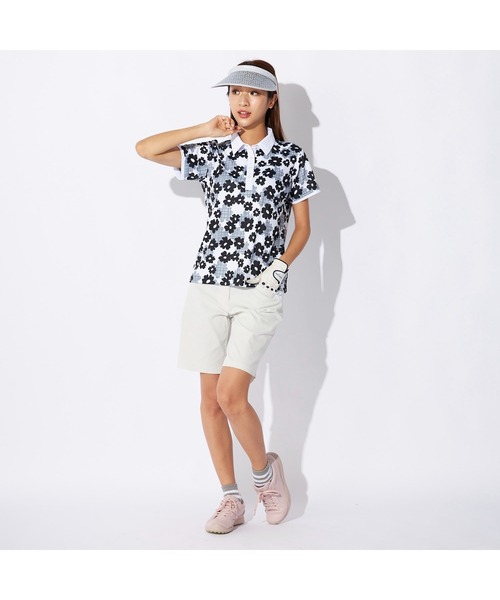 marie claire（マリ・クレール）の「marie claire GOLF/マリクレール ゴルフ ゴルフウェア 吸汗速乾 UVカット ストレッチ ショートパンツ ハーフパンツ（その他パンツ・レディース・イエロー/ライトグレー/ブラック・L/M/LL）」の20枚目の写真