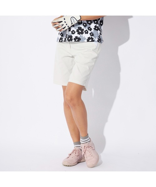 marie claire（マリ・クレール）の「marie claire GOLF/マリクレール ゴルフ ゴルフウェア 吸汗速乾 UVカット ストレッチ ショートパンツ ハーフパンツ（その他パンツ・レディース・イエロー/ライトグレー/ブラック・L/M/LL）」の19枚目の写真