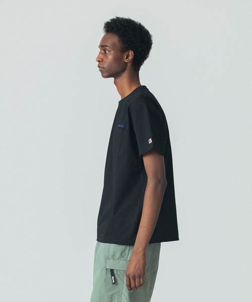 SILAS×RUSSELL ATHLETIC POCKET S/S TEE（Tシャツ/カットソー