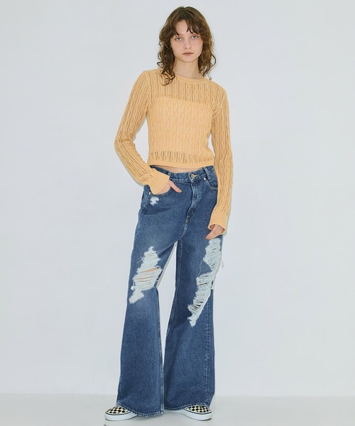 PUBLIC TOKYO - PUBLIC TOKYO アシンメトリーアンサンブルニット　新品 PUBLIC TOKYO（パブリックトウキョウ）の「アシンメトリー
