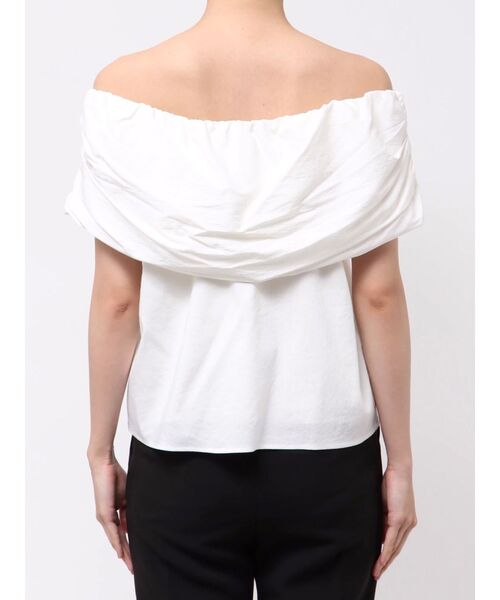 LAGUNAMOON（ラグナムーン）の「2WAYタックオフショルブラウス（シャツ/ブラウス・レディース・ブラウン/ホワイト/ミント・FREE）」の11枚目の写真