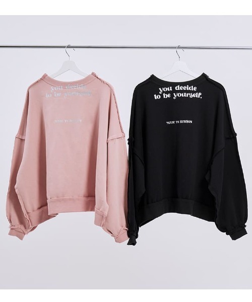 トレーナー スウェット 「 Seivson X 三上悠亜 SCREW PEACH COLLECTION 」SCREW PEACH COLLECTION Seivson X 三上悠亜 SCREW PEACH COLLECTION 】SCREW PEACH