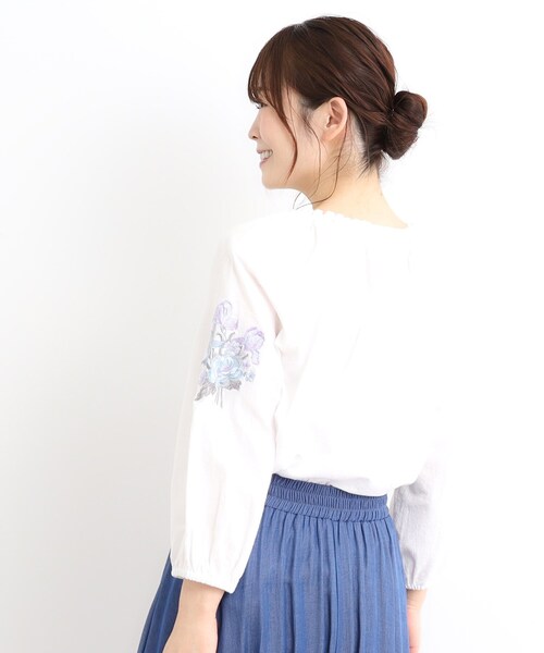 セール】【コットン100％／刺繍入り】ウェストウェル バンチ柄