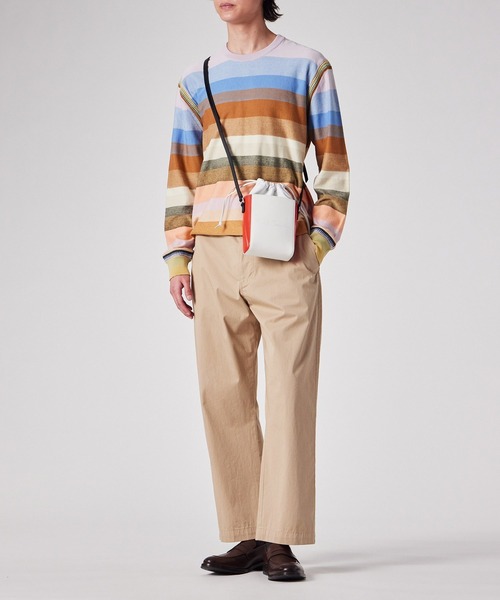 Paul Smith（ポールスミス）の「“Paul Smith Shopper” ミニショルダー バッグ【353006 G010S】（ショルダーバッグ・メンズ・ブラック/グリーン/ホワイト・FREE）」の20枚目の写真