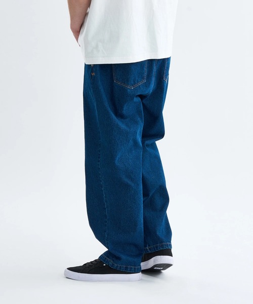 RVCA(ルーカ)の「RVCA メンズ 24/7 デニムパンツ 【2025年春夏モデル】/ルーカワイドデニムパンツ(デニムパンツ・メンズ・インディゴブルー/ホワイト×ブラック/クリーム・34inch/32inch/30inch)」の9枚目の写真