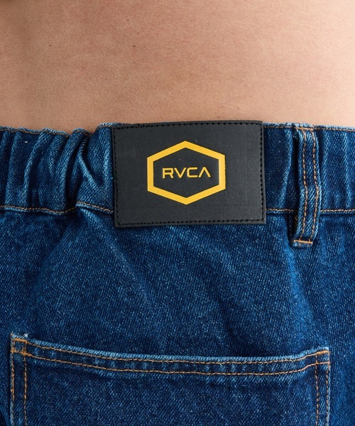 RVCA(ルーカ)の「RVCA メンズ 24/7 デニムパンツ 【2025年春夏モデル】/ルーカワイドデニムパンツ(デニムパンツ・メンズ・インディゴブルー/ホワイト×ブラック/クリーム・34inch/32inch/30inch)」の13枚目の写真