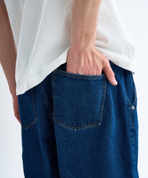 RVCA(ルーカ)の「RVCA メンズ 24/7 デニムパンツ 【2025年春夏モデル】/ルーカワイドデニムパンツ(デニムパンツ・メンズ・インディゴブルー/ホワイト×ブラック/クリーム・34inch/32inch/30inch)」の14枚目の写真