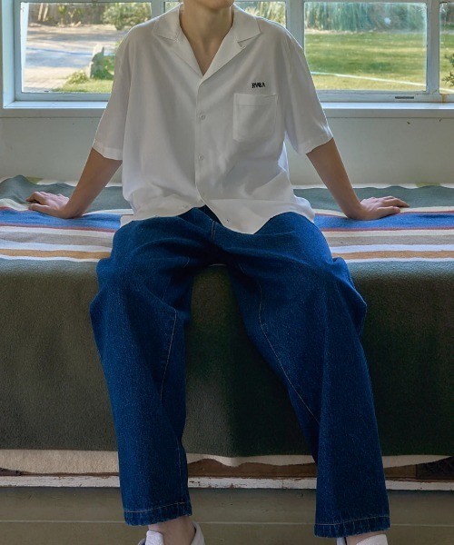 RVCA(ルーカ)の「RVCA メンズ 24/7 デニムパンツ 【2025年春夏モデル】/ルーカワイドデニムパンツ(デニムパンツ・メンズ・インディゴブルー/ホワイト×ブラック/クリーム・34inch/32inch/30inch)」の18枚目の写真