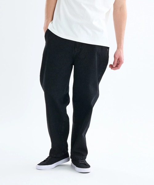RVCA(ルーカ)の「RVCA メンズ 24/7 デニムパンツ 【2025年春夏モデル】/ルーカワイドデニムパンツ(デニムパンツ・メンズ・インディゴブルー/ホワイト×ブラック/クリーム・34inch/32inch/30inch)」の4枚目の写真