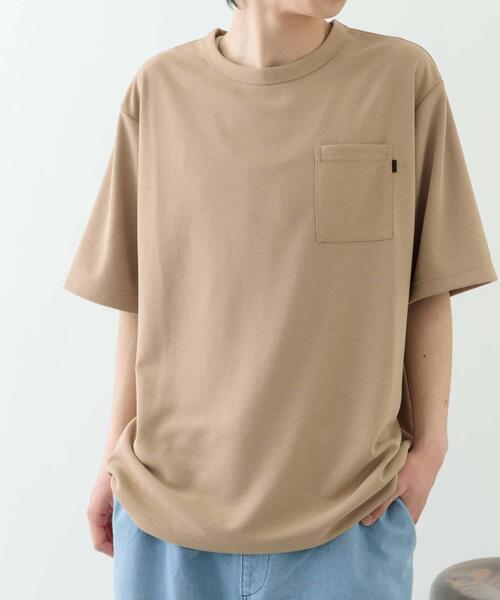 ITEMS URBANRESEARCH(アイテムズ アーバンリサーチ)の「『速乾/イージーケア/UVカット』高機能ポンチショートスリーブカットソー(Tシャツ/カットソー・メンズ・ブラック/ベージュ/ブルー/ホワイト・SMALL/MEDIUM/LARGE)」の14枚目の写真