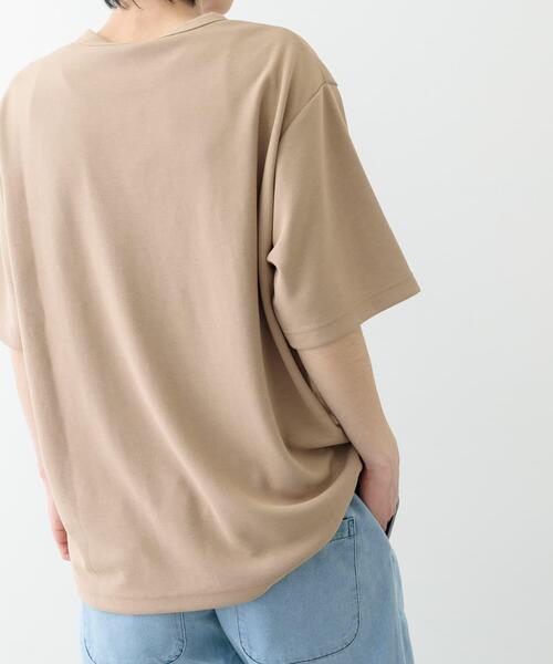 ITEMS URBANRESEARCH(アイテムズ アーバンリサーチ)の「『速乾/イージーケア/UVカット』高機能ポンチショートスリーブカットソー(Tシャツ/カットソー・メンズ・ブラック/ベージュ/ブルー/ホワイト・SMALL/MEDIUM/LARGE)」の17枚目の写真