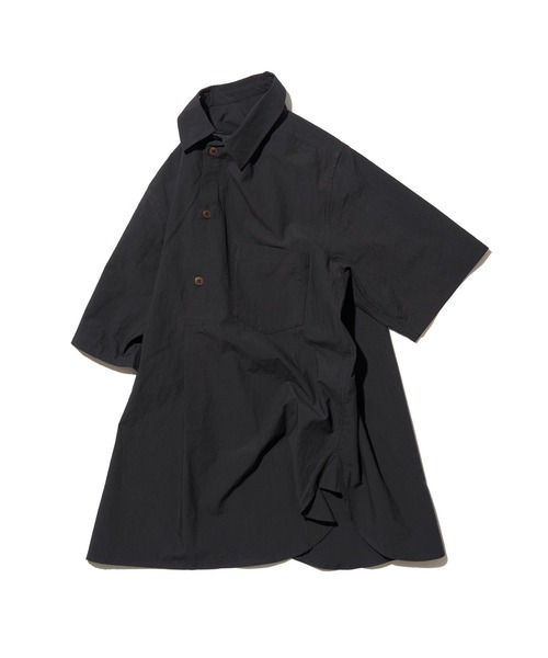 FRANK LEDER（フランクリーダー）の「FRANK LEDER TCG 15 TRIPLE WASHED THIN COTTON (917095)（シャツ/ブラウス・メンズ・ブラック・SMALL）」の2枚目の写真