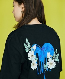 rehacer : Flower Drop Relax Fit T-shirt / フラワー ドロップ リラックスフィット Tシャツ