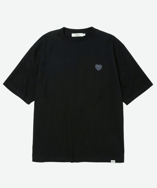 rehacer(レアセル)の「rehacer : Flower Drop Relax Fit T-shirt / フラワー ドロップ リラックスフィット Tシャツ(Tシャツ/カットソー・メンズ・ホワイト/ブラック・SMALL/MEDIUM/LARGE/X-LARGE)」の7枚目の写真