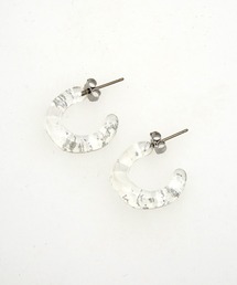 ankoROCK（アンコロック）の「an meets zakka ラメインレジングニャグニャフープピアス（ピアス（両耳用））」