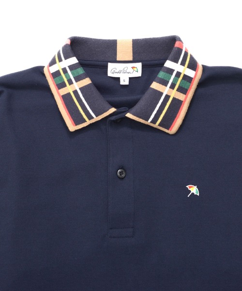 Arnold Palmer（アーノルドパーマー）の「パーマー リブライン シェア ポロシャツ（ポロシャツ・レディース・ブラック/ネイビー/ホワイト・M/XS/L/S/LL）」の19枚目の写真