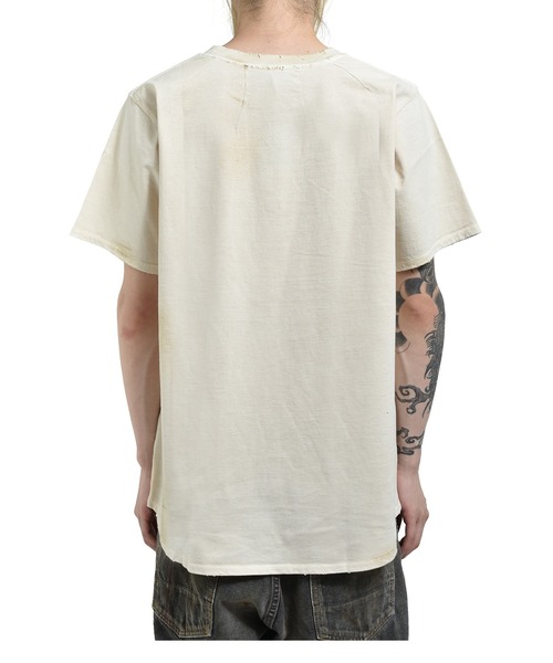 JUN/NAKAYAMA（ジュンナカヤマ）の「WRANGLER T-SHIRTS（Tシャツ/カットソー・メンズ・オフホワイト・MEDIUM/LARGE）」の5枚目の写真