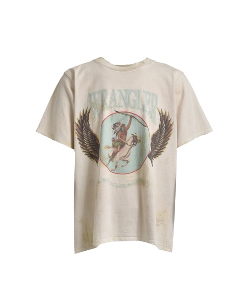 JUN/NAKAYAMA（ジュンナカヤマ）の「WRANGLER T-SHIRTS（Tシャツ/カットソー・メンズ・オフホワイト・MEDIUM/LARGE）」の6枚目の写真