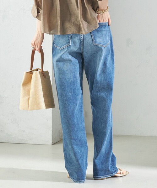 SHIPS(シップス)の「〈洗濯機可能〉ストレッチ ストレート デニム パンツ(デニムパンツ・レディース・ブルー・36/38/40)」の12枚目の写真