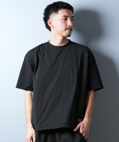 ムラサキスポーツ(ムラサキスポーツ)の「【限定】DEAR LAUREL/ディアローレル 半袖 Tシャツ 接触冷感 吸汗速乾 UT COOL DOT TEE D25S2102(Tシャツ/カットソー・メンズ・ブラック/ブルーグレー/ベージュ・M/L)」の11枚目の写真