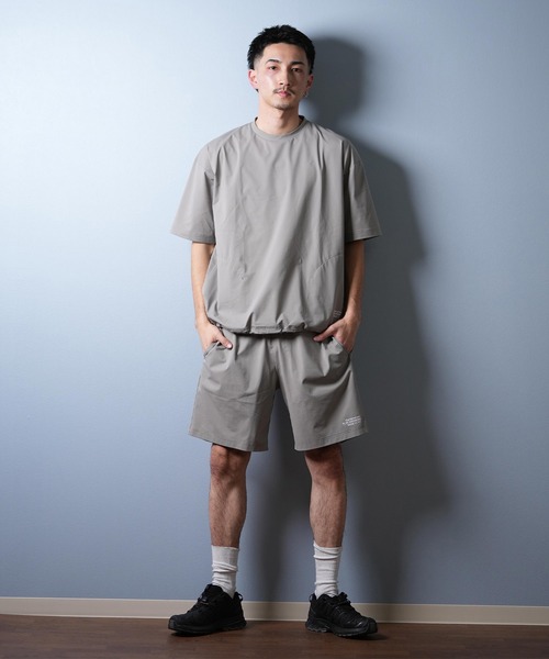 ムラサキスポーツ(ムラサキスポーツ)の「【限定】DEAR LAUREL/ディアローレル 半袖 Tシャツ 接触冷感 吸汗速乾 UT COOL DOT TEE D25S2102(Tシャツ/カットソー・メンズ・ブラック/ブルーグレー/ベージュ・M/L)」の7枚目の写真