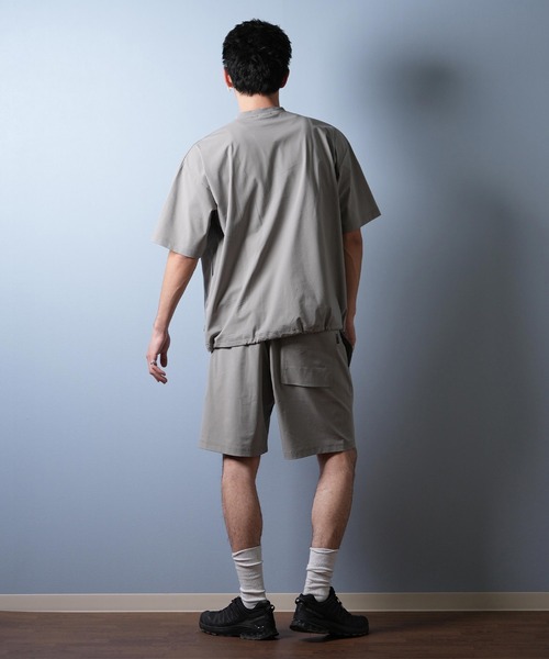 ムラサキスポーツ(ムラサキスポーツ)の「【限定】DEAR LAUREL/ディアローレル 半袖 Tシャツ 接触冷感 吸汗速乾 UT COOL DOT TEE D25S2102(Tシャツ/カットソー・メンズ・ブラック/ブルーグレー/ベージュ・M/L)」の8枚目の写真