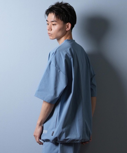 ムラサキスポーツ(ムラサキスポーツ)の「【限定】DEAR LAUREL/ディアローレル 半袖 Tシャツ 接触冷感 吸汗速乾 UT COOL DOT TEE D25S2102(Tシャツ/カットソー・メンズ・ブラック/ブルーグレー/ベージュ・M/L)」の17枚目の写真