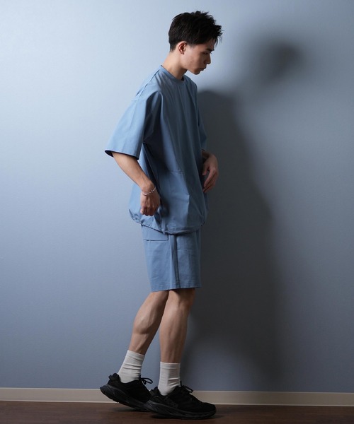 ムラサキスポーツ(ムラサキスポーツ)の「【限定】DEAR LAUREL/ディアローレル 半袖 Tシャツ 接触冷感 吸汗速乾 UT COOL DOT TEE D25S2102(Tシャツ/カットソー・メンズ・ブラック/ブルーグレー/ベージュ・M/L)」の21枚目の写真
