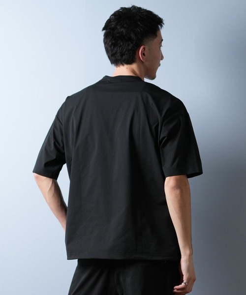 ムラサキスポーツ(ムラサキスポーツ)の「【限定】DEAR LAUREL/ディアローレル 半袖 Tシャツ 接触冷感 吸汗速乾 UT COOL DOT TEE D25S2102(Tシャツ/カットソー・メンズ・ブラック/ブルーグレー/ベージュ・M/L)」の13枚目の写真