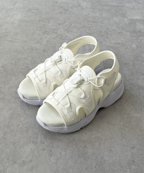 CPCM(シーピーシーエム)の「厚底レースアップスポサン(サンダル・レディース・アイボリー/ブラック/ブラック系その他・SMALL/MEDIUM/LARGE)」の7枚目の写真
