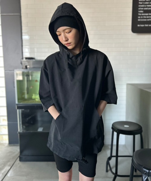 セール】【UNISEX】ハーフスリーブ ハイネックマウンテン