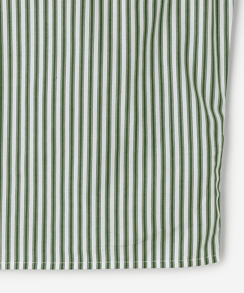 GYMPHLEX(ジムフレックス)の「Gymphlex | ショート ボタンダウン半袖シャツ STRIPE WOMEN(シャツ/ブラウス・レディース・グリーン系その他・14)」の10枚目の写真