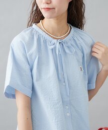 ブラウス シャツ 「GEVACO」ボウタイブラウス レディース GEVACO ブラウス シャツ 「GEVACO」ボウタイブラウス レディース