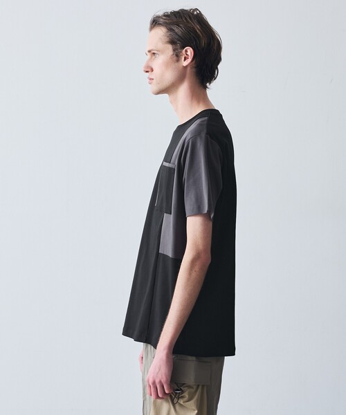 5351 POUR LES HOMMES(ゴーサンゴーイチプールオム)の「ダブルポケット 半袖 Tシャツ(Tシャツ/カットソー・メンズ・ネイビー/ホワイト/ブラック・48/46/44/50)」の17枚目の写真