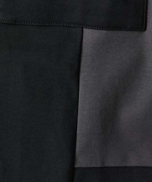 5351 POUR LES HOMMES(ゴーサンゴーイチプールオム)の「ダブルポケット 半袖 Tシャツ(Tシャツ/カットソー・メンズ・ネイビー/ホワイト/ブラック・48/46/44/50)」の7枚目の写真