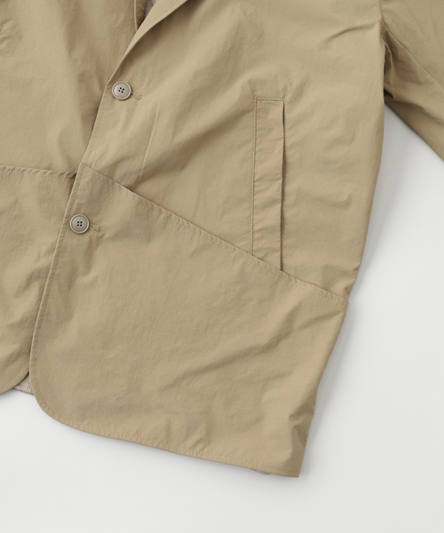 417 EDIFICE(フォーワンセブンエディフィス)の「MANNENROU 417別注 HARVEST JACKET / ハーベストジャケット(テーラードジャケット・メンズ・ブラック/ブラウン/ベージュ・2/3)」の7枚目の写真