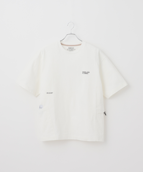 B.C STOCK(ベーセーストック)の「《追加》【OLIVEDRAB/オリーブドラブ】キャリーポケット ショートスリーブTEE(Tシャツ/カットソー・メンズ・グレー/ホワイト/ライトグリーン/バーガンディー/ブラック・MEDIUM/LARGE/X-LARGE)」の2枚目の写真