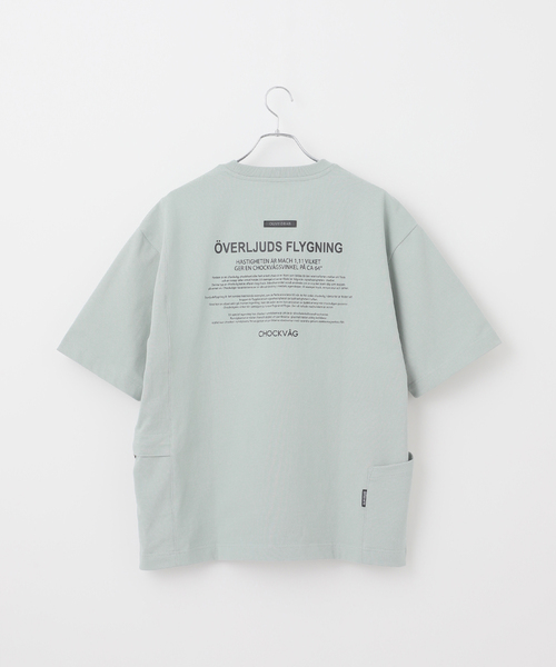 B.C STOCK(ベーセーストック)の「《追加》【OLIVEDRAB/オリーブドラブ】キャリーポケット ショートスリーブTEE(Tシャツ/カットソー・メンズ・グレー/ホワイト/ライトグリーン/バーガンディー/ブラック・MEDIUM/LARGE/X-LARGE)」の4枚目の写真