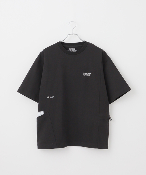 B.C STOCK(ベーセーストック)の「《追加》【OLIVEDRAB/オリーブドラブ】キャリーポケット ショートスリーブTEE(Tシャツ/カットソー・メンズ・グレー/ホワイト/ライトグリーン/バーガンディー/ブラック・MEDIUM/LARGE/X-LARGE)」の1枚目の写真