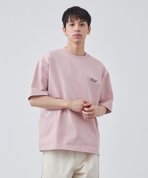 B.C STOCK(ベーセーストック)の「《追加》【OLIVEDRAB/オリーブドラブ】キャリーポケット ショートスリーブTEE(Tシャツ/カットソー・メンズ・グレー/ホワイト/ライトグリーン/バーガンディー/ブラック・MEDIUM/LARGE/X-LARGE)」の19枚目の写真