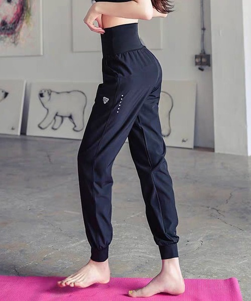 Bifrost（ビフレスト）の「フィットネス速乾パンツ ランニング ヨガウェア（その他パンツ・レディース・カーキ/パープル/ブルー/ブラック・M/L）」の17枚目の写真