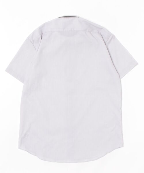 TOKYO SHIRTS(トウキョウシャツ)の「【吸水速乾】 形態安定ノンアイロン ボタンダウン 半袖ビジネスワイシャツ(ビジネスシャツ・メンズ・グレー・首回り45cm/首回り47cm)」の7枚目の写真