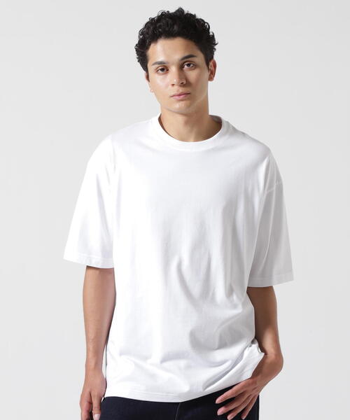 DENHAM(デンハム)の「DENHAM/デンハム/THREE SCISSOR TEE(Tシャツ/カットソー・メンズ・ホワイト/ネイビー・L/M/XL)」の2枚目の写真