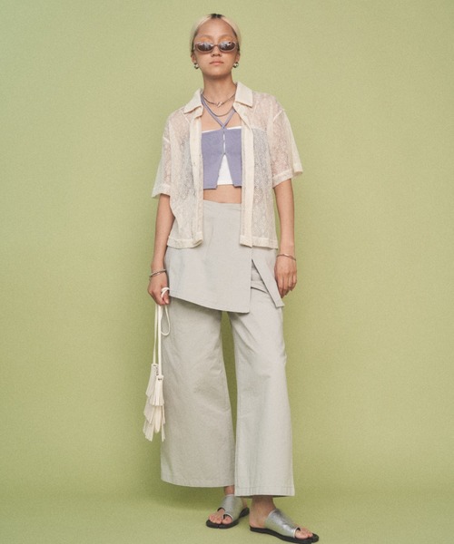 Solace（ソレイス）の「【2way】ホルターネックベアビスチェ（チューブトップ・レディース・ブラック/アイボリー/パープル・FREE）」の14枚目の写真